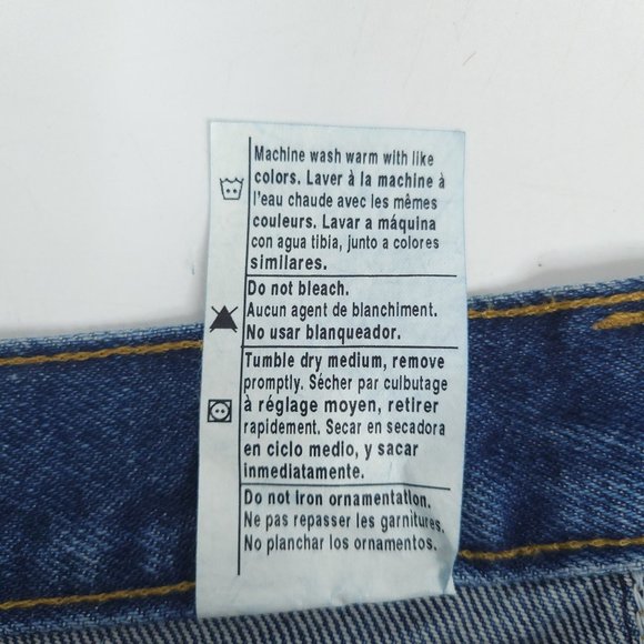 Carhartt Jeans NEW Men 44x30 Traditional Fit Tapered Leg Dark Wash Denim Work - Picture 10 of 12